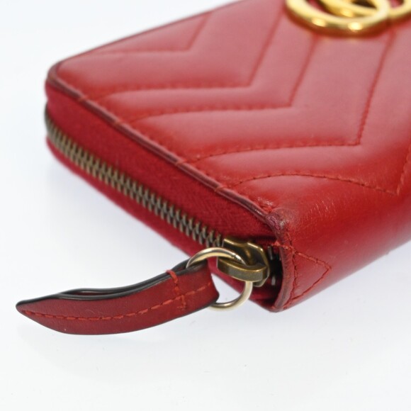 Gucci Gg Marmont Round Zipper Long #210477G26B - Picture 8 of 16